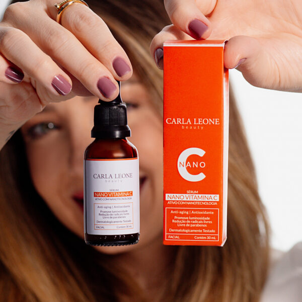 Sérum Facial Nano Vitamina C Carla Leone 30ml - Imagem 3