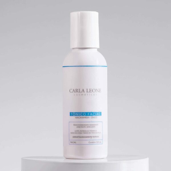 Tônico Facial Niacinamida + Zinco Carla Leone 120ml