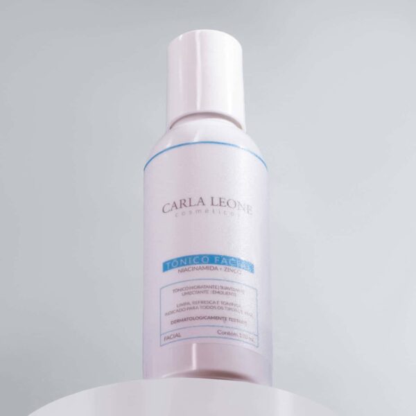 Tônico Facial Niacinamida + Zinco Carla Leone 120ml - Imagem 2